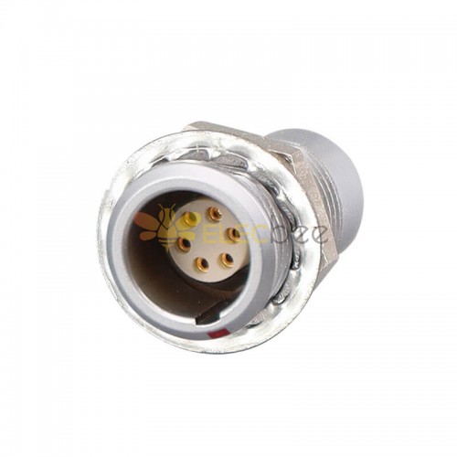 Fgg Plug Egg Socket 0b Series Metal Aviation Male Female 6 Pin Circular Connector Push Pull 0937